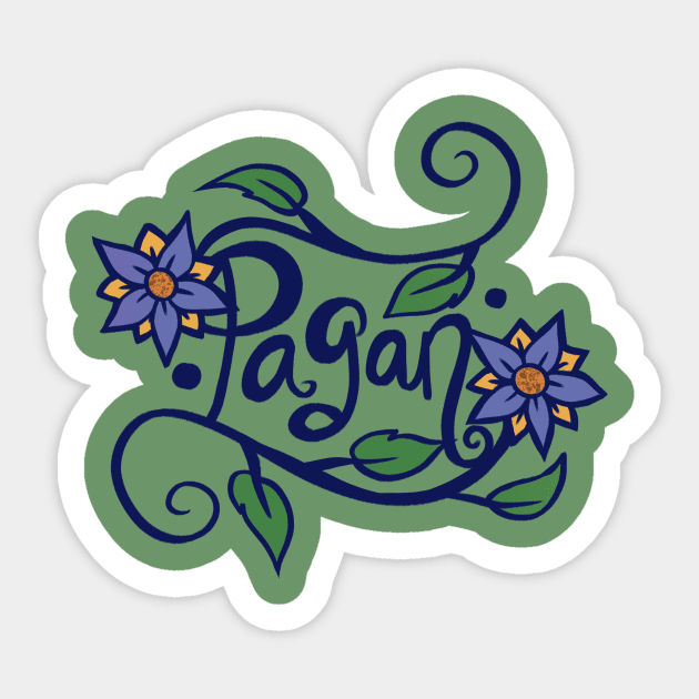 Pagan Sticker by bubbsnugg